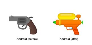 emoji pistolet