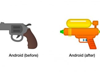 emoji pistolet