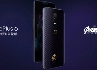 OnePlus 6 édition Avengers
