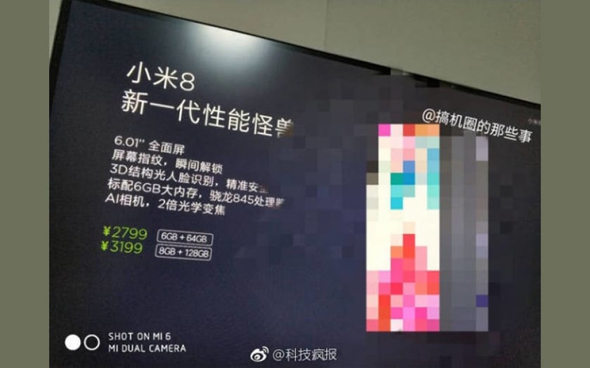 Xiaomi Mi 8, l'ultime iPhone X sous Android à moins de 400 euros !
