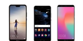 Huawei P20 Lite, P10 Plus et Honor View 10