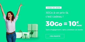 RED by SFR forfait 30 Go