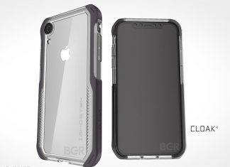 Une coque Cloak pour l'iPhone 2018 LCD