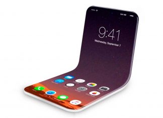iPhone pliable