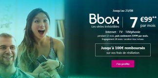 Bbox "Les séries irrésistibles" de Bouygues Telecom encore en promo