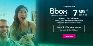 La Bbox à 7.99 euros de Bouygues Telecom est toujours en promo !