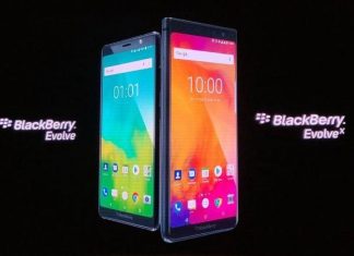 BlackBerry Evolve et Evolve X