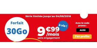 Forfait 30 Go Auchan Telecom