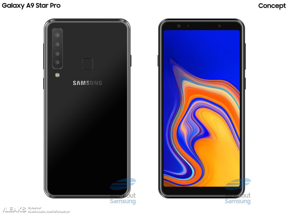 Concept du Samsung Galaxy A9 Star Pro