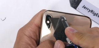 iPhone Xs Max bend test