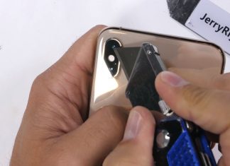 iPhone Xs Max bend test