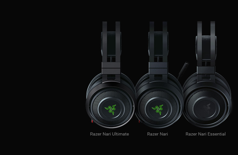 Les casques audio Razer Nari