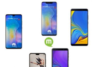 Top smartphones triple camera