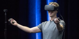 Mark Zuckerberg avec un casque VR