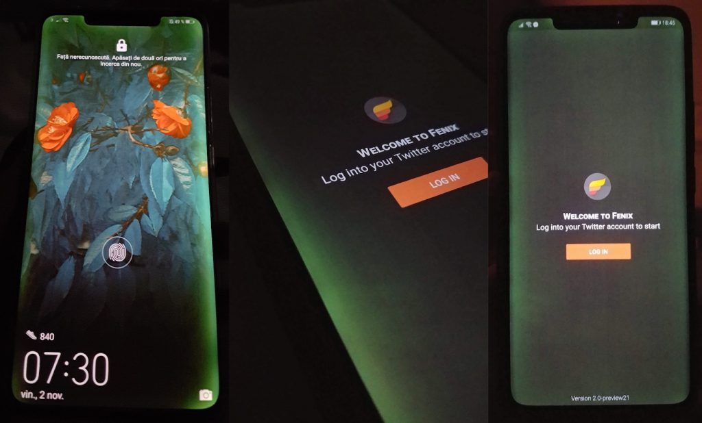 Huawei Mate 20 Pro : des tâches vertes apparaissent sur les bords de l’écran