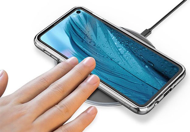 Galaxy S10 Lite : une photo fuitée dévoile un écran non incurvé, des bordures fines et de la recharge sans fil