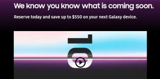 Les précommandes du Samsung Galaxy S10 sont déjà ouvertes