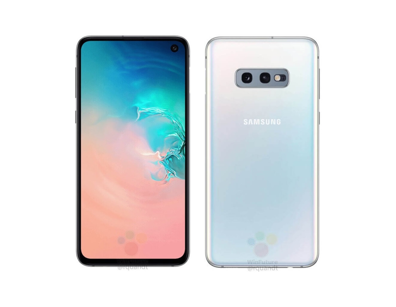 Samsung Galaxy S10E - Source : WinFuture