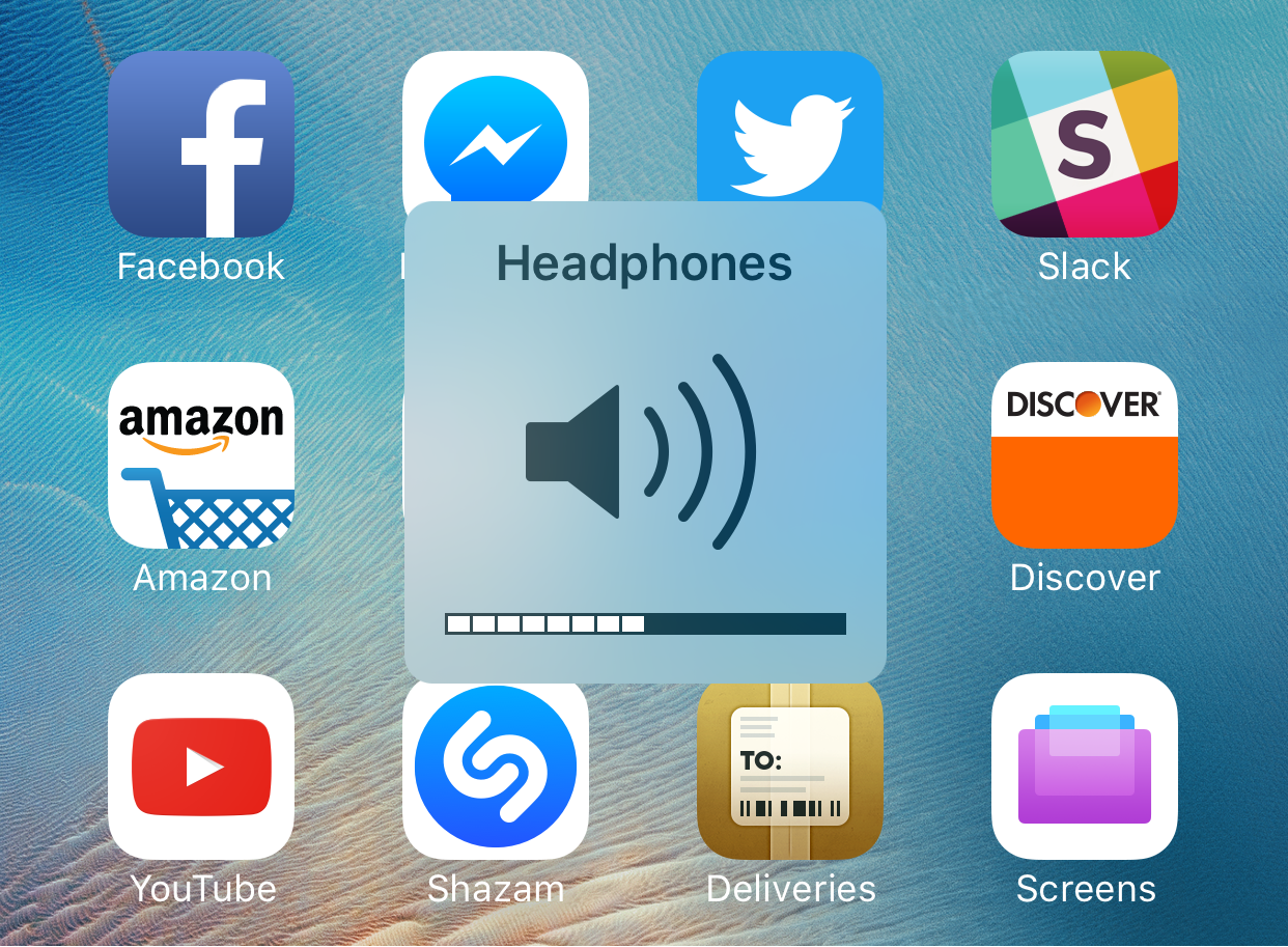 iOS 13 : adieu l'indicateur de volume !