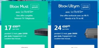 Les Bbox Must et Ultym de Bouygues Telecom