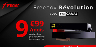 Freebox Revolution en promo sur Vente Privée