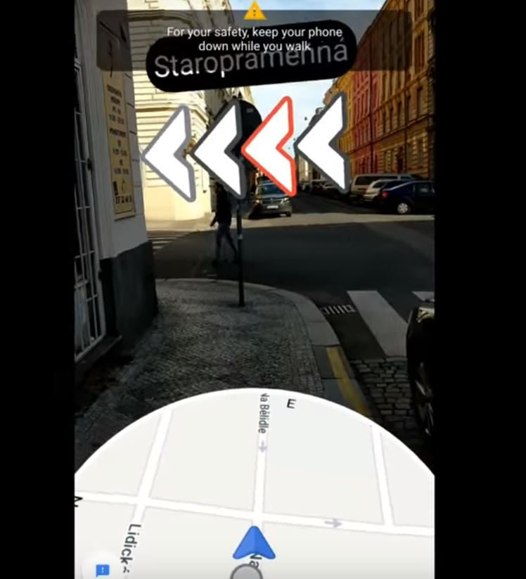 Google Maps : la réalité augmentée débarque doucement mais surement 