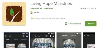 L'application Living Hope Ministries