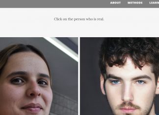 Le site Which face is real