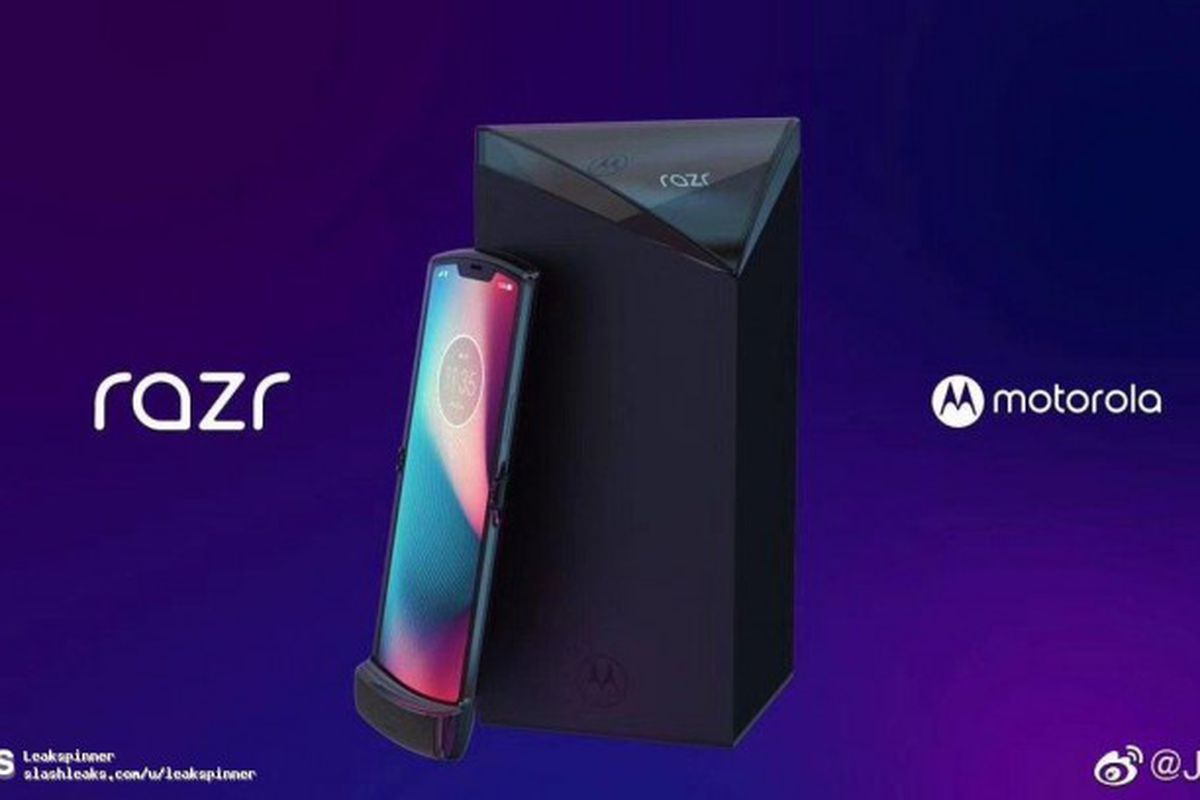 Motorola RAZR : le smartphone pliable de Motorola fuite en photo sur internet
