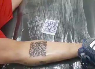 Il se fait tatouer un QR Code pour rien