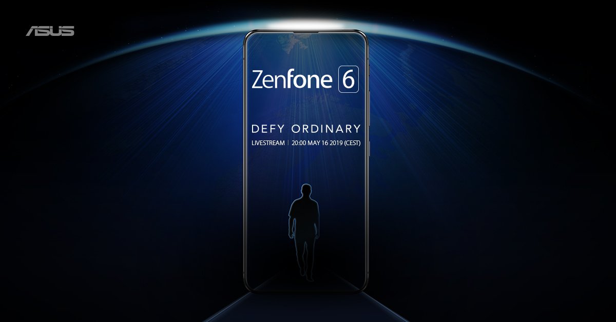 Asus Zenfone 6 : l’appareil sera officialisé le 16 mai prochain