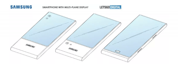 Samsung imagine un écran plié autour d’un écran