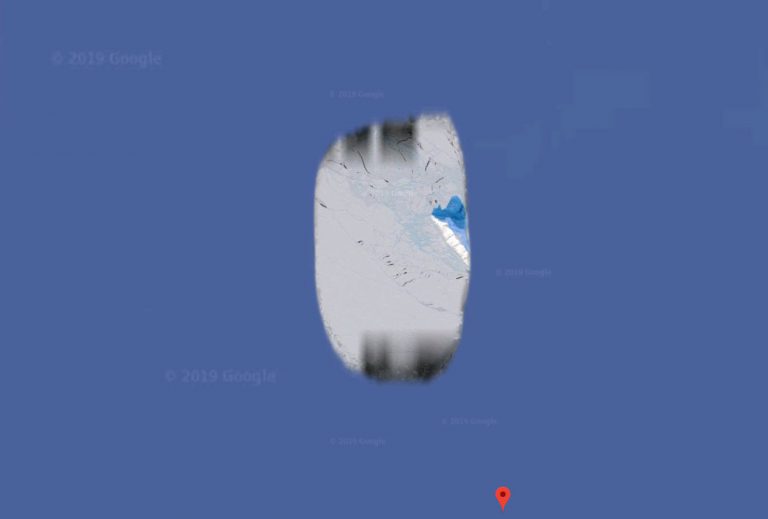 L’Île Jeannette toujours invisible sur Google Maps