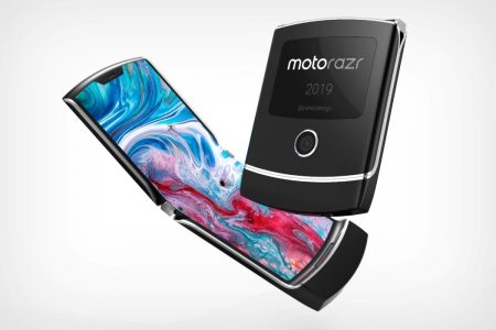 Le Motorola RAZR, un smartphone avec un écran pliable et à clapet 