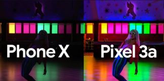 Google Pixel 3a vs iPhone XS