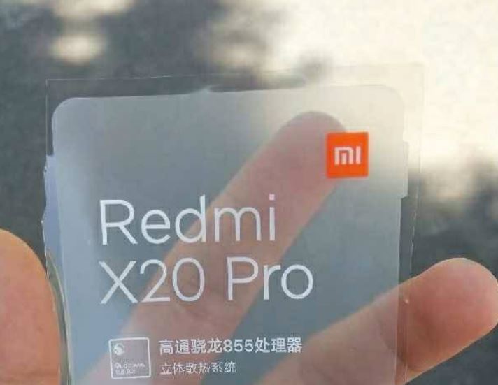 Le Redmi X20 Pro fuite sur Weibo !