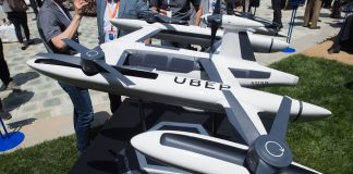 Uber Eats drone