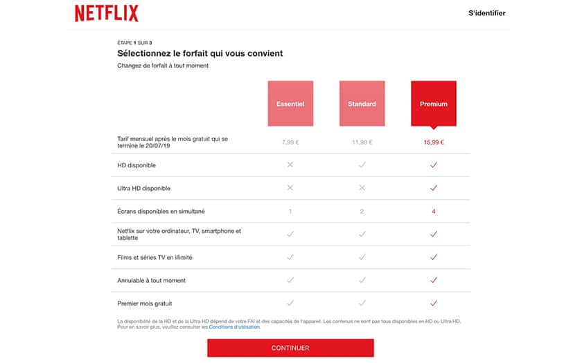 Netflix : le prix des abonnements en hausse en France