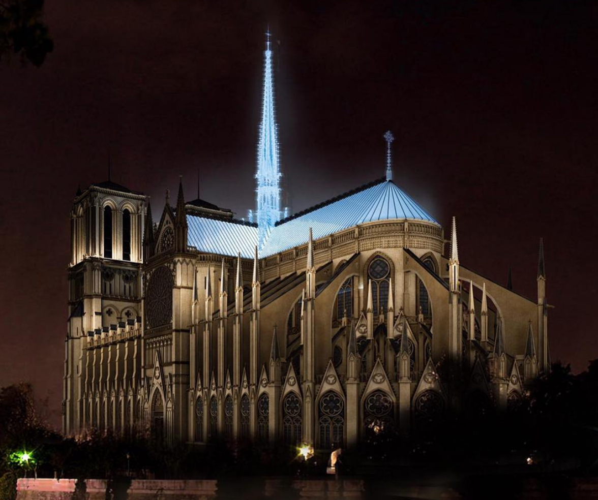 Notre-Dame de Paris : l’architecte d’un Apple Store propose de reconstruire la cathédrale en verre structurel