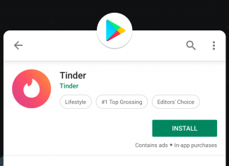 Tinder contourne les paiements via le Play Store