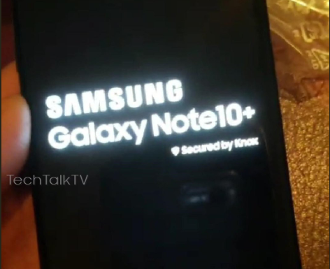 Les premières photos de la version grand format du Galaxy Note 10 sont sorties !