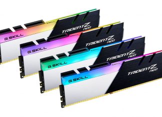 Trident Z Neo : la nouvelle gamme de mémoire DDR4 de G.Skill est officielle