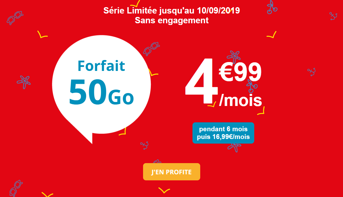 forfait 1 euro free