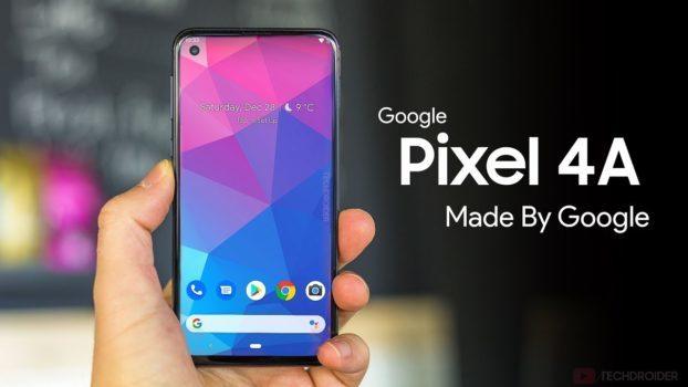 Pixel 4 - Oubliez la version XL Google Pixel 4a