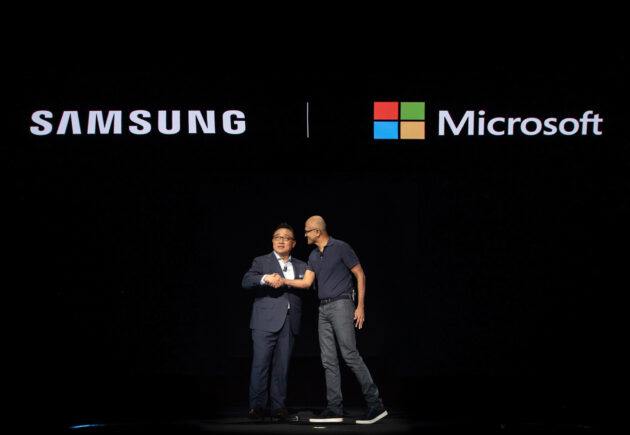 Unpacked 2019 MS Partnership 630x435 - Samsung et Microsoft s'allient afin de contrer Google
