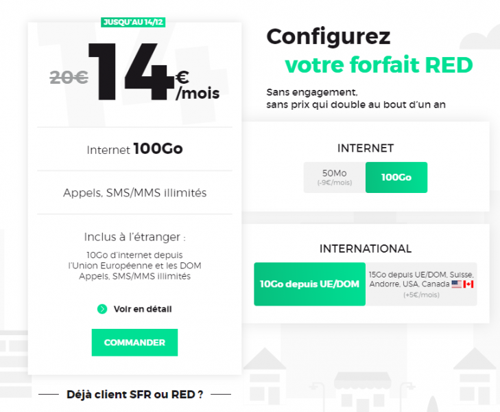 forfait RED 100 Go 
