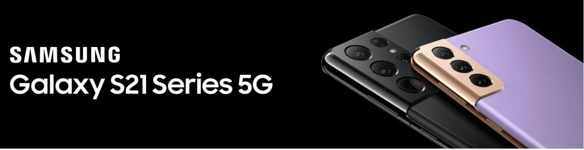 Galaxy S21 1200x310 - Les smartphones Samsung de la gamme Galaxy S21 5G à partir de 1€ (+8/mois pendant 24 mois) avec Bouygues Telecom