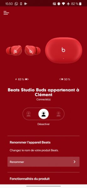 Screenshot 20210903 155057 277x600 - Test des Beats Studio Buds : les meilleurs écouteurs sans fil pour Android et iPhone