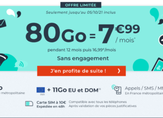 forfait Cdiscount Mobile