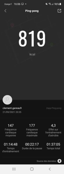 Screenshot 20210924 160656 Zepp 220x600 - Test de la Huami T-Rex Pro : la montre connectée aux dents longues